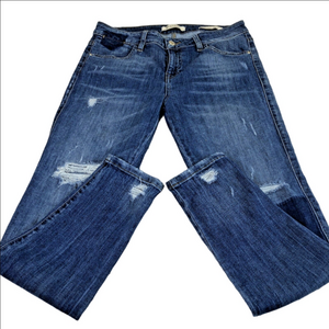 Size 27 Guess Womens Skinny Ankle Jeans Distressed Rips Grunge *Read Descrip. MX